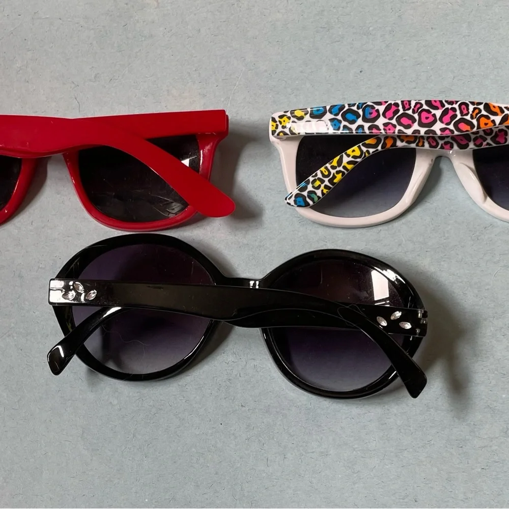 EUC Kids' Summer Fun Splash Surf Sunglasses (Set of 3)